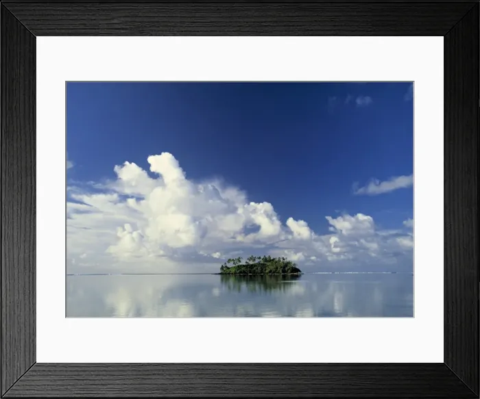 Framed Print : Tropical Island Framed Print : Tropical Island