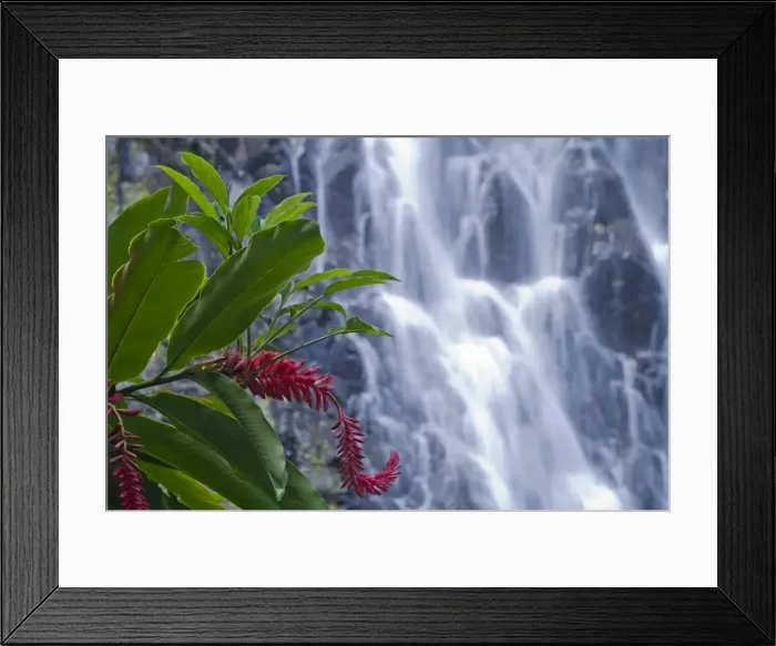 Framed Print : Kepirohi Waterfall Framed Print : Kepirohi Waterfall