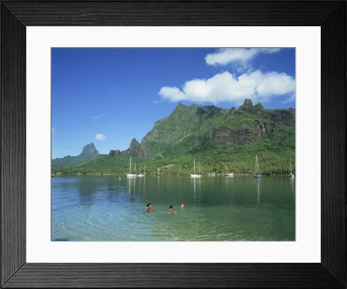 Framed Print : French Polynesia Framed Print : French Polynesia