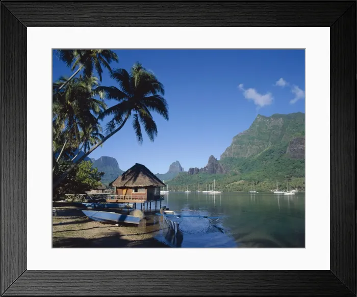 Framed Print : Cooks Bay, Moorea, French Polynesia, South Pacific, Tahiti Framed Print : Cooks Bay, Moorea, French Polynesia, South Pacific, Tahiti