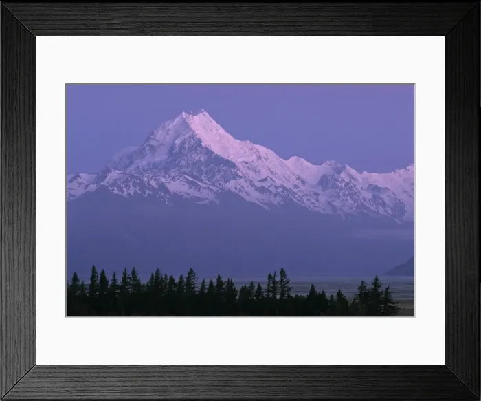 Framed Print : Mt. Cook, New Zealand Framed Print : Mt. Cook, New Zealand