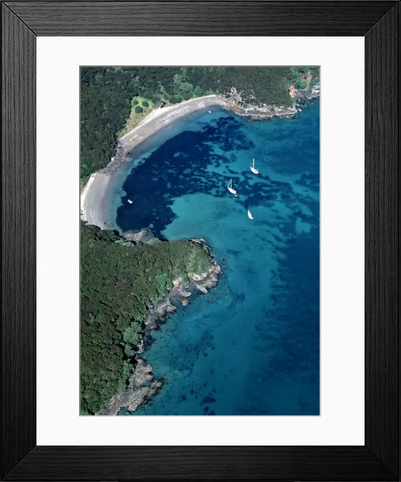Framed Print : Moturua Island