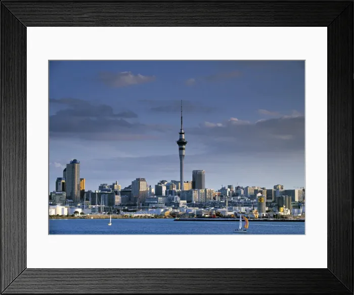 Framed Print : Skyline, Auckland Framed Print : Skyline, Auckland
