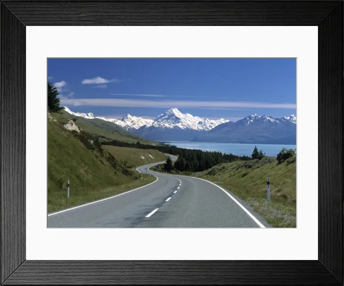 Framed Print : Mt. Cook, Southern Alps Framed Print : Mt. Cook, Southern Alps