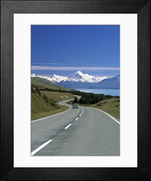 Framed Print : Mt. Cook, New Zealand Framed Print : Mt. Cook, New Zealand