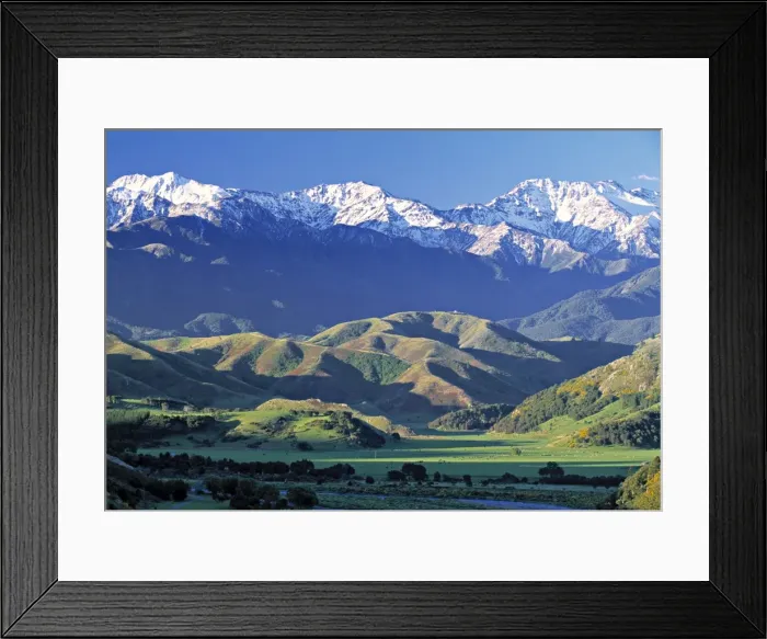 Framed Print : Kaikoura Range Framed Print : Kaikoura Range