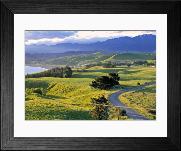 Framed Print : Kaikoura Peninsular Framed Print : Kaikoura Peninsular