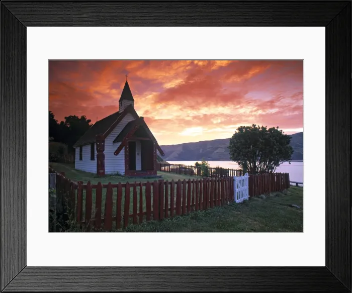 Framed Print : Onuku Marae Framed Print : Onuku Marae