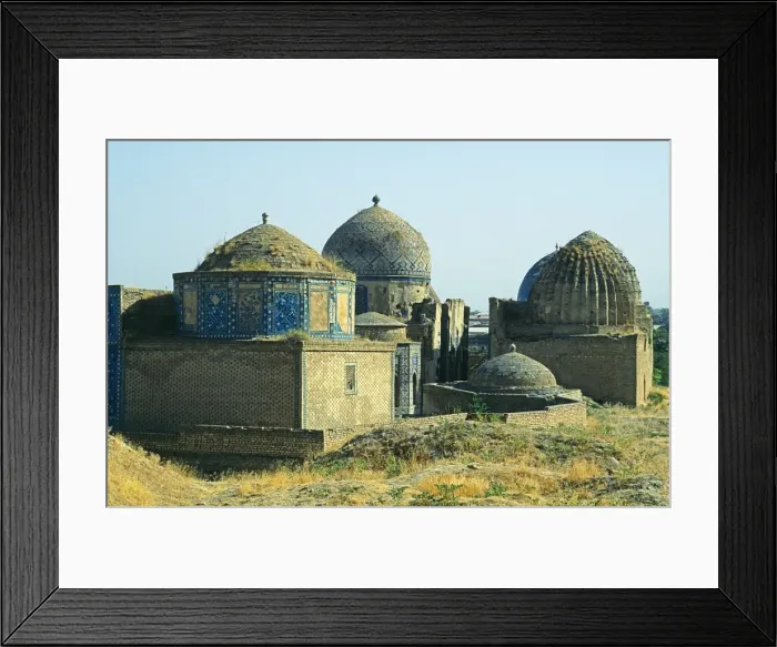 Framed Print : The Shah-I-Zandah Necropolis