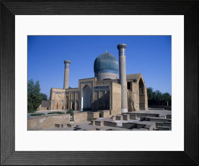 Framed Print : Gur-e Mir mausoleum Framed Print : Gur-e Mir mausoleum