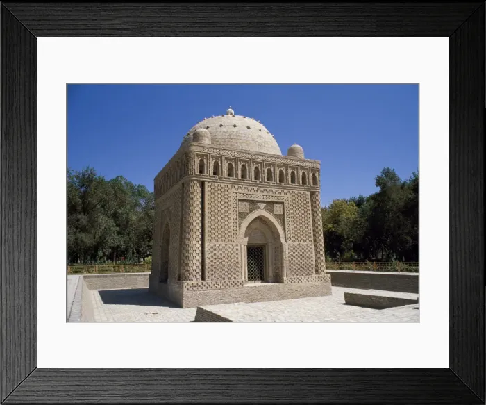 Framed Print : Mausoleum of Ismail Samanid (r Framed Print : Mausoleum of Ismail Samanid (r