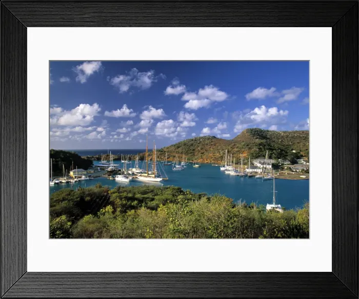 Framed Print : Nelsons Dockyard Framed Print : Nelsons Dockyard
