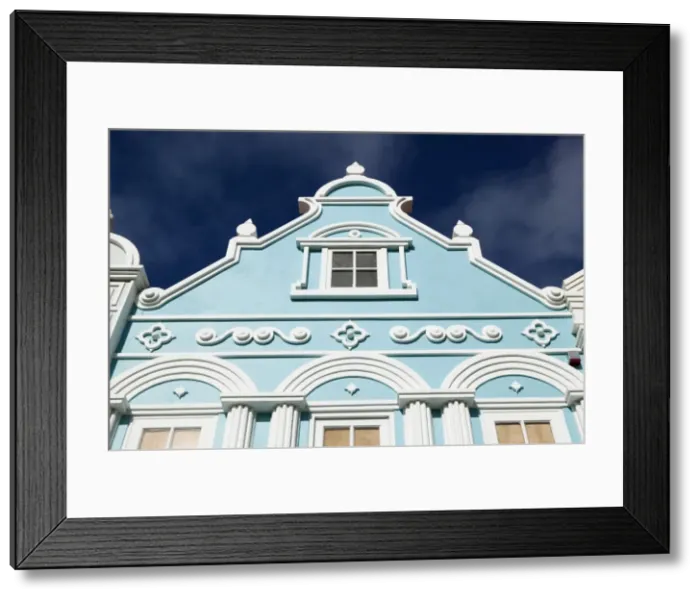 Framed Print : Dutch Architecture Detail, Oranjestad, Aruba, Caribbean Framed Print : Dutch Architecture Detail, Oranjestad, Aruba, Caribbean