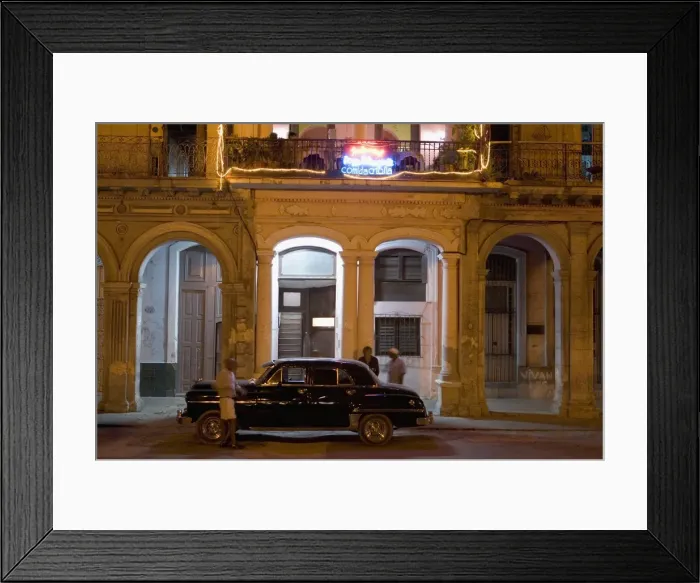 Framed Print : 1950s American car Framed Print : 1950s American car