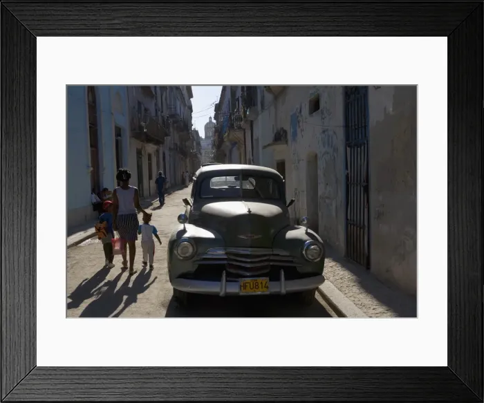 Framed Print : 1950s American car Framed Print : 1950s American car