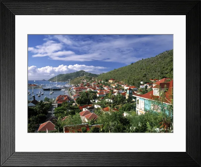 Framed Print : Gustavia, St Framed Print : Gustavia, St
