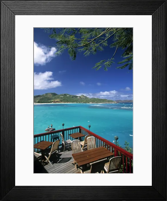 Framed Print : Eden Roc Hotel, St Framed Print : Eden Roc Hotel, St