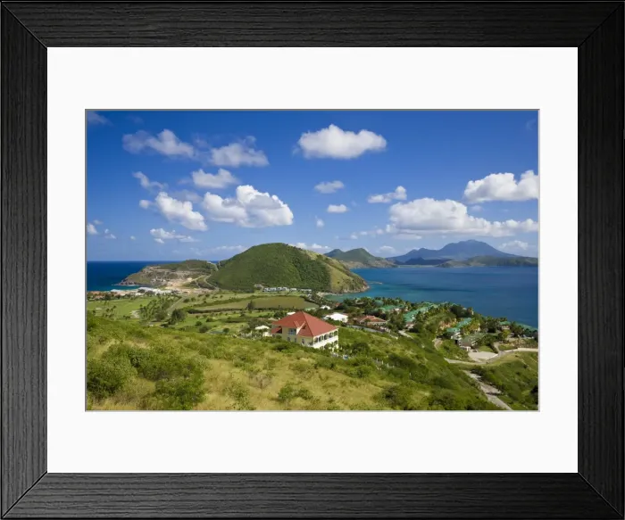 Framed Print : Caribbean, St Kitts and Nevis, St Kitts, Frigate Bay Framed Print : Caribbean, St Kitts and Nevis, St Kitts, Frigate Bay