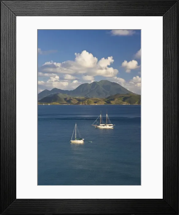 Framed Print : Caribbean, St Kitts and Nevis Framed Print : Caribbean, St Kitts and Nevis