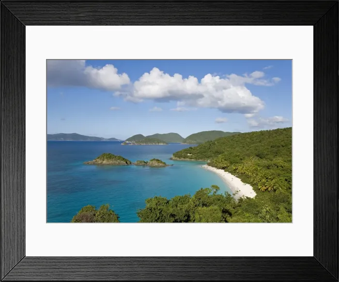 Framed Print : Caribbean, US Virgin Islands, St Framed Print : Caribbean, US Virgin Islands, St