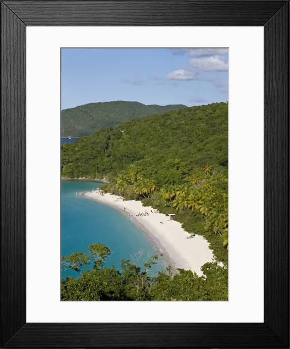 Framed Print : Caribbean, US Virgin Islands, St Framed Print : Caribbean, US Virgin Islands, St