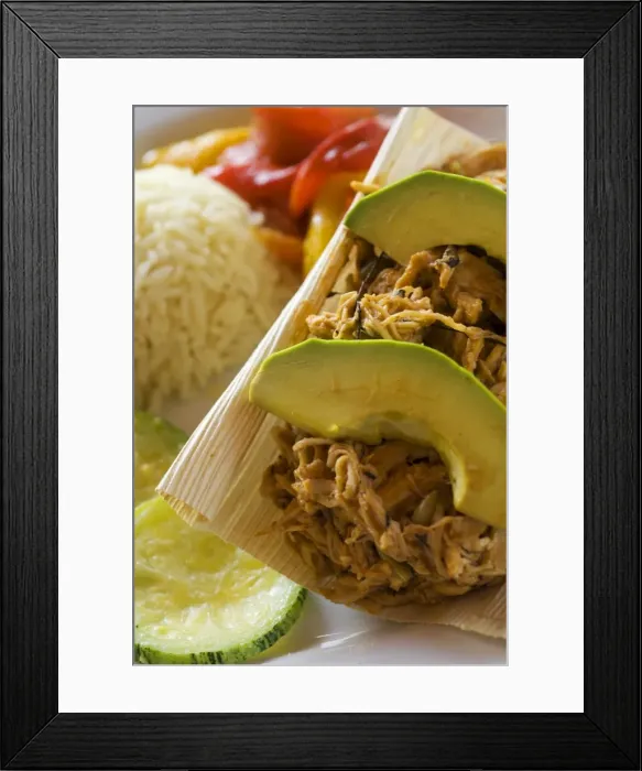 Framed Print : Honduras, Copan, Hacienda San Lucas