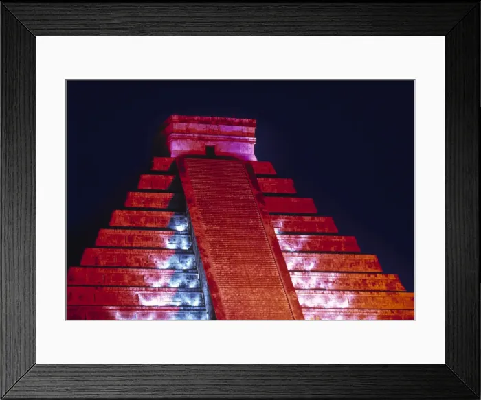 Framed Print : El Castillo Pyramid Framed Print : El Castillo Pyramid