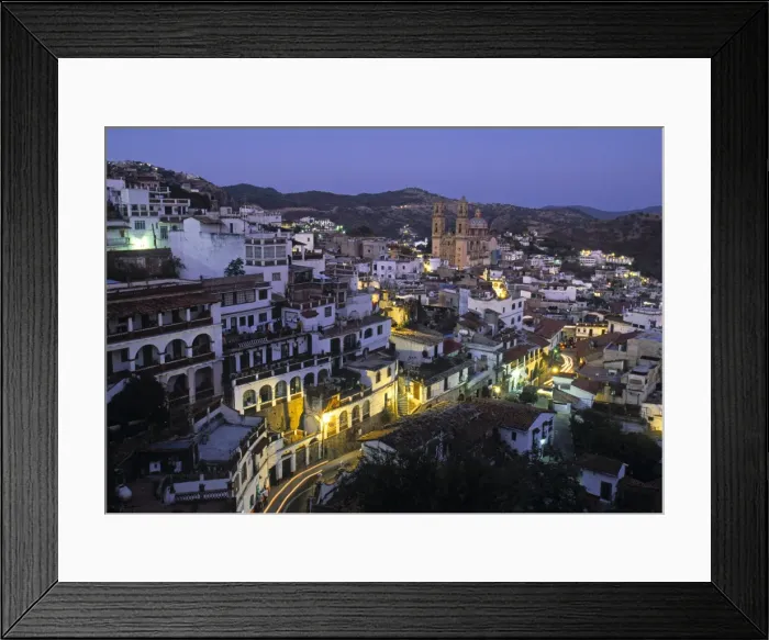 Framed Print : View over Taxco Framed Print : View over Taxco