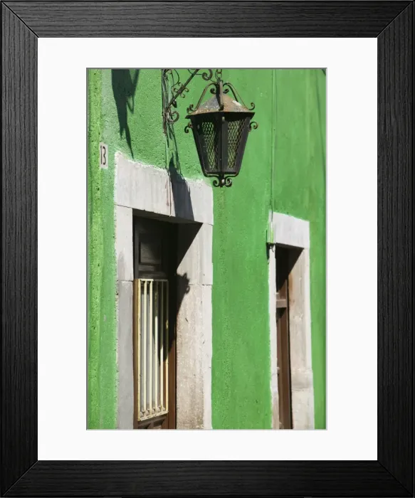 Framed Print : Mexico, Guanajuato State, Guanajuato, Callejon El Potrero Street Framed Print : Mexico, Guanajuato State, Guanajuato, Callejon El Potrero Street