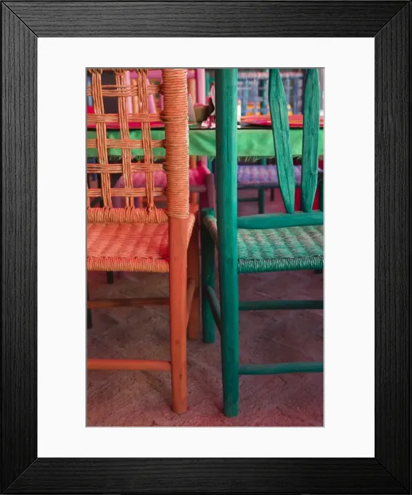 Framed Print : Mexico, Sinaloa State, Mazatlan, Old Mazatlan, Cafe Detail Framed Print : Mexico, Sinaloa State, Mazatlan, Old Mazatlan, Cafe Detail