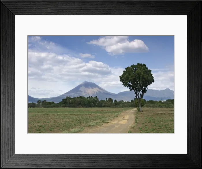 Framed Print : San Cristobal Volcano, nr Framed Print : San Cristobal Volcano, nr
