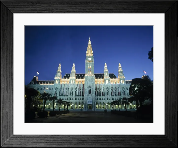 Framed Print : Rathaus, Vienna Framed Print : Rathaus, Vienna