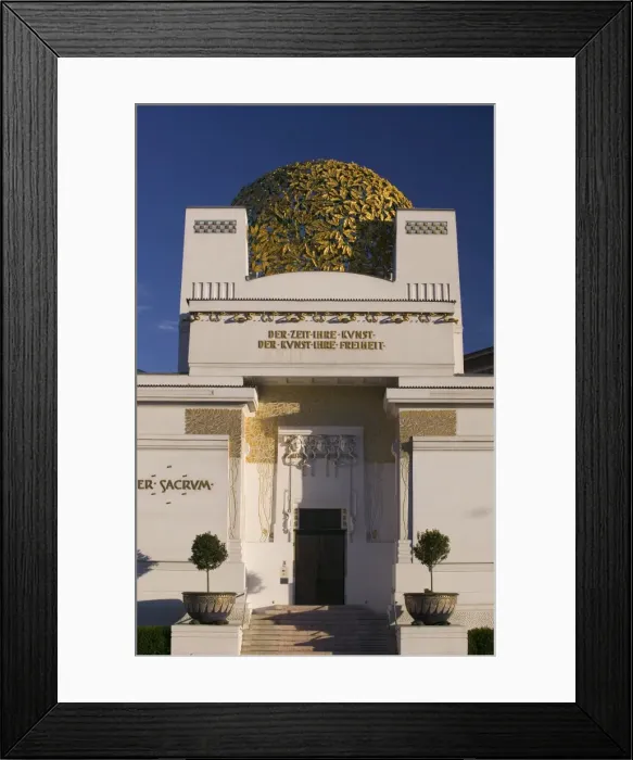 Framed Print : The Secession Building Art Museum Framed Print : The Secession Building Art Museum