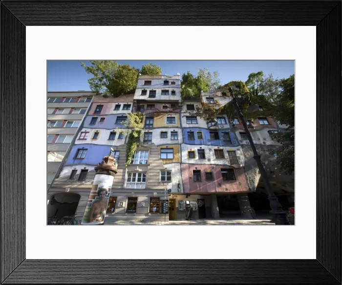 Framed Print : Hundertwasserhaus Framed Print : Hundertwasserhaus