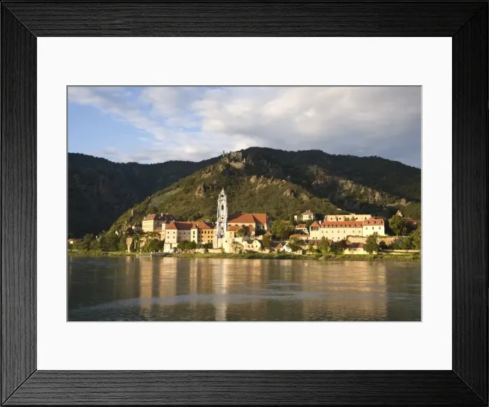 Framed Print : Dürnstein at Danube, Wachau, Lower Austria, Austria Framed Print : Dürnstein at Danube, Wachau, Lower Austria, Austria
