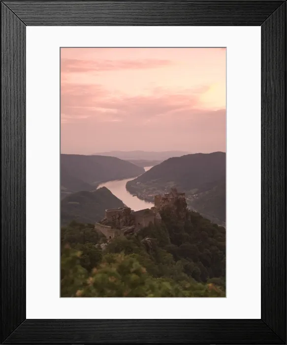 Framed Print : Burg Aggstein, Wachau, Lower Austria, Austria Framed Print : Burg Aggstein, Wachau, Lower Austria, Austria
