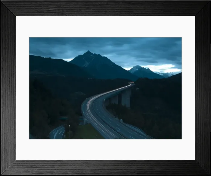 Framed Print : Europa Bridge Framed Print : Europa Bridge