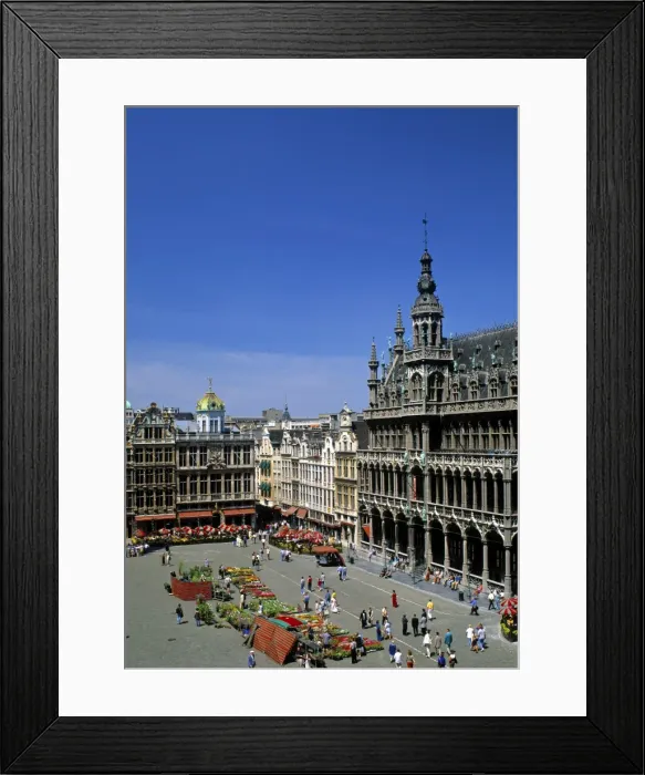 Framed Print : Grand Place Framed Print : Grand Place