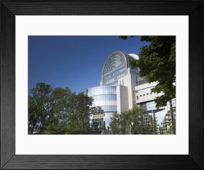 Framed Print : European Parliament, Brussels, Belgium Framed Print : European Parliament, Brussels, Belgium