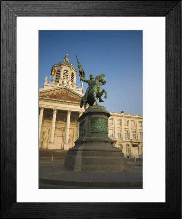 Framed Print : Eglise St Jacques-sur-Coudenburg, Brussels, Belgium Framed Print : Eglise St Jacques-sur-Coudenburg, Brussels, Belgium