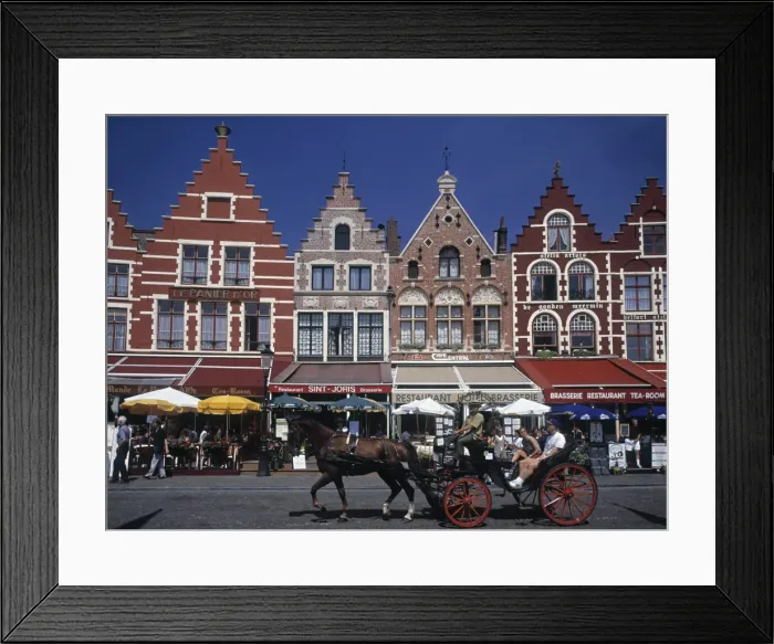 Framed Print : The Markt, Bruges Framed Print : The Markt, Bruges