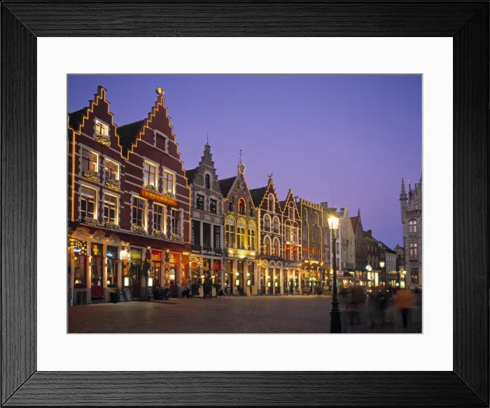 Framed Print : The Markt, Bruges Framed Print : The Markt, Bruges
