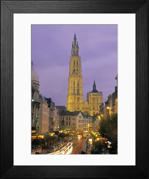 Framed Print : Cathedral, Antwerp Framed Print : Cathedral, Antwerp