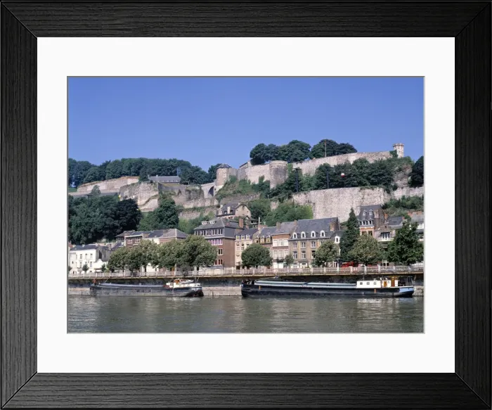 Framed Print : River Meuse and Citadel Framed Print : River Meuse and Citadel