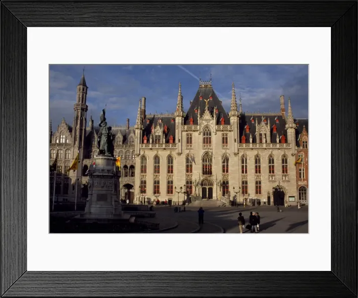 Framed Print : The Provinciaal Hof