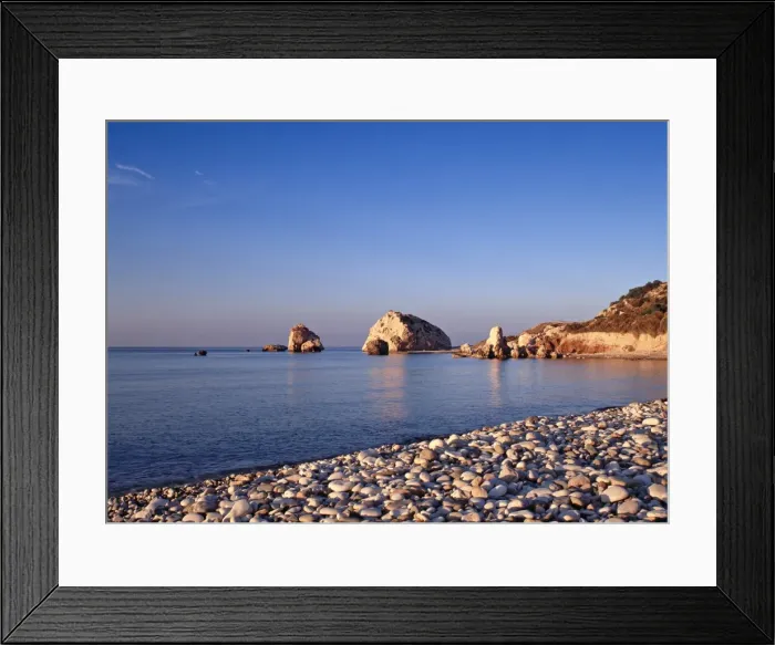 Framed Print : Aphodites Rock (Petra tou Romiou) Framed Print : Aphodites Rock (Petra tou Romiou)