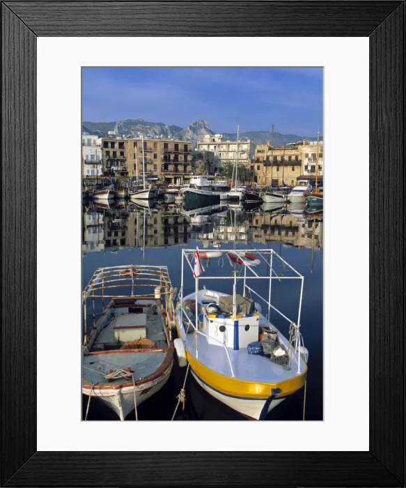 Framed Print : Kyrenia Harbour Framed Print : Kyrenia Harbour