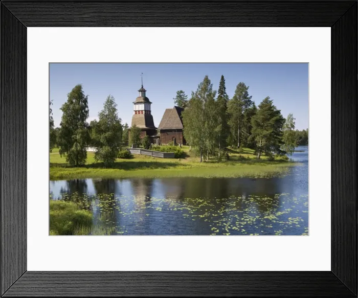 Framed Print : UNESCO Old Wooden Church Framed Print : UNESCO Old Wooden Church