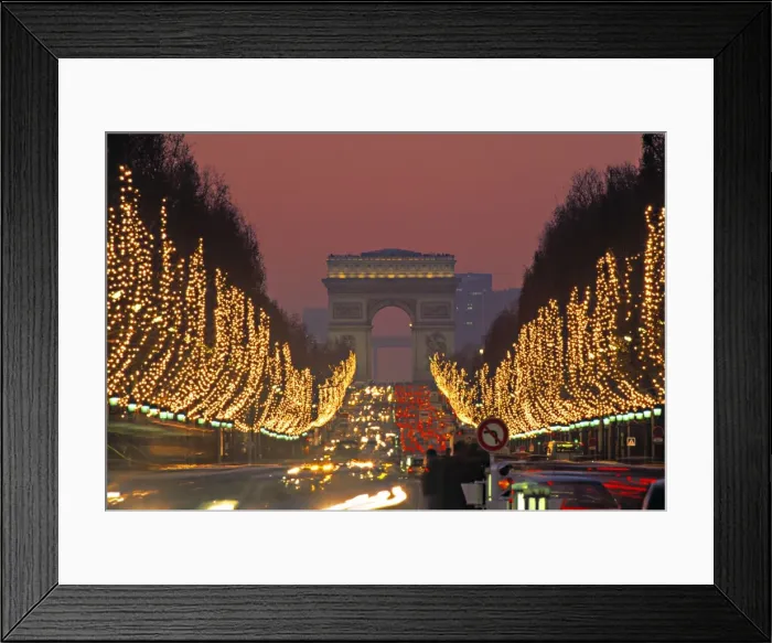 Framed Print : Champs Elysees Framed Print : Champs Elysees