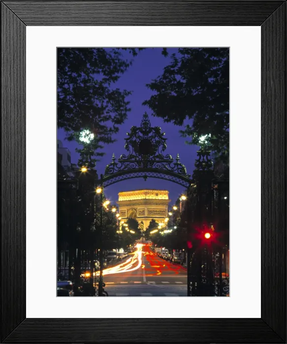Framed Print : Arc de Triomphe Framed Print : Arc de Triomphe